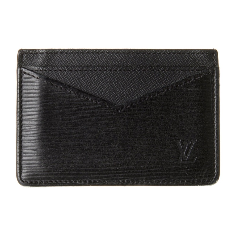Louis Vuitton 2018 Neo Card Holder Epi Leather M67210 in Black